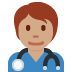 🧑🏽‍⚕️ health worker: medium skin tone display on Twitter